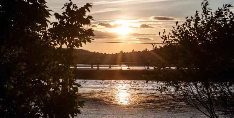 Piercefield Flow is a great sunset location.