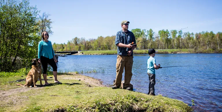 A great place for everyone to enjoy the fishing.
