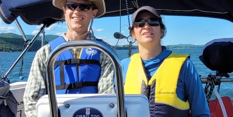 People sailing