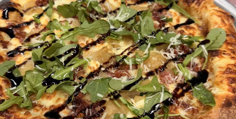 Fig and Pig pizza